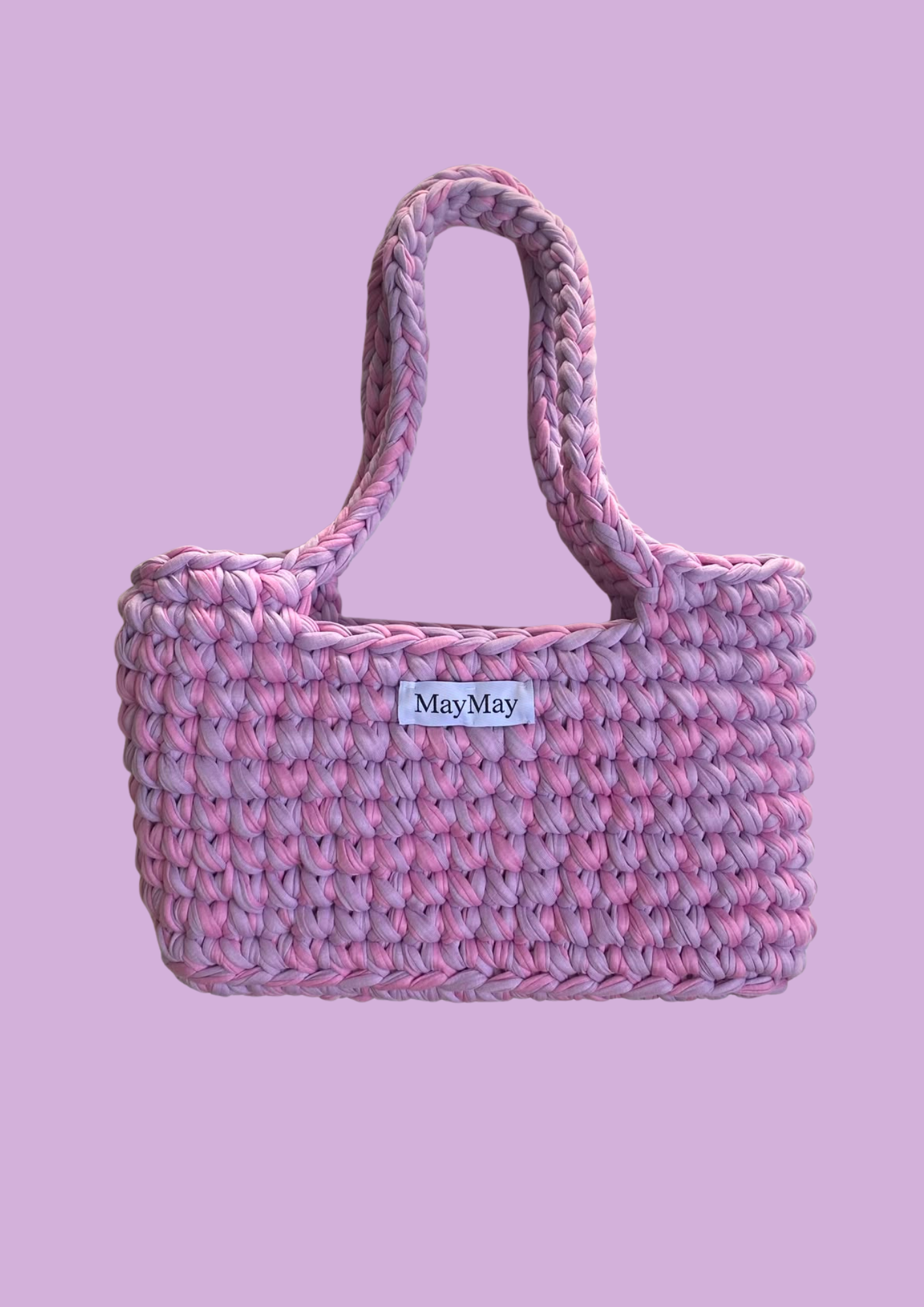 Crochet bag - Purple