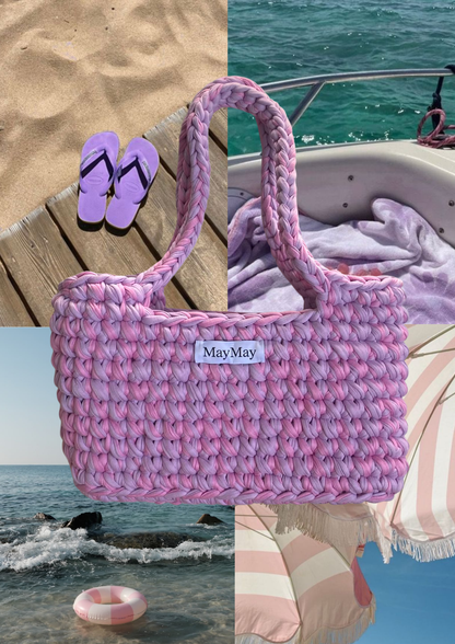 Crochet bag - Purple
