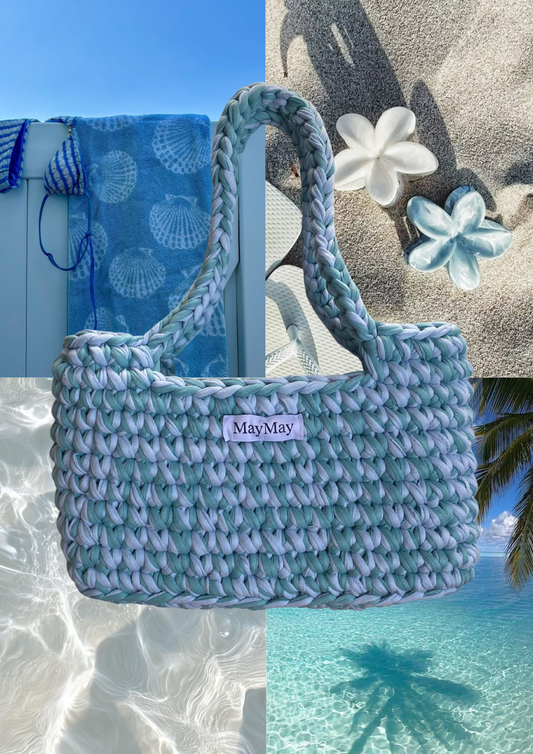 Crochet bag - Blue