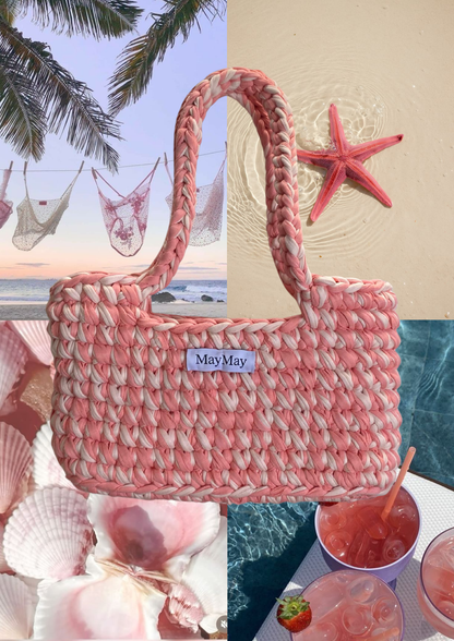 Crochet bag - Pink