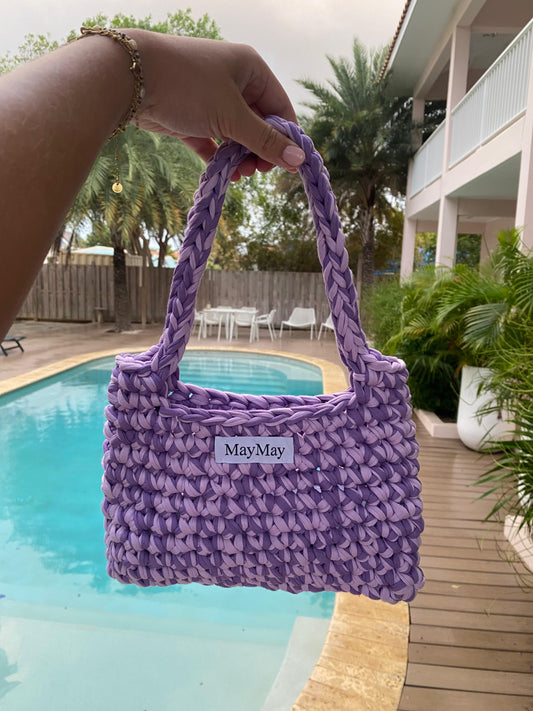 Purple Pearl Bag